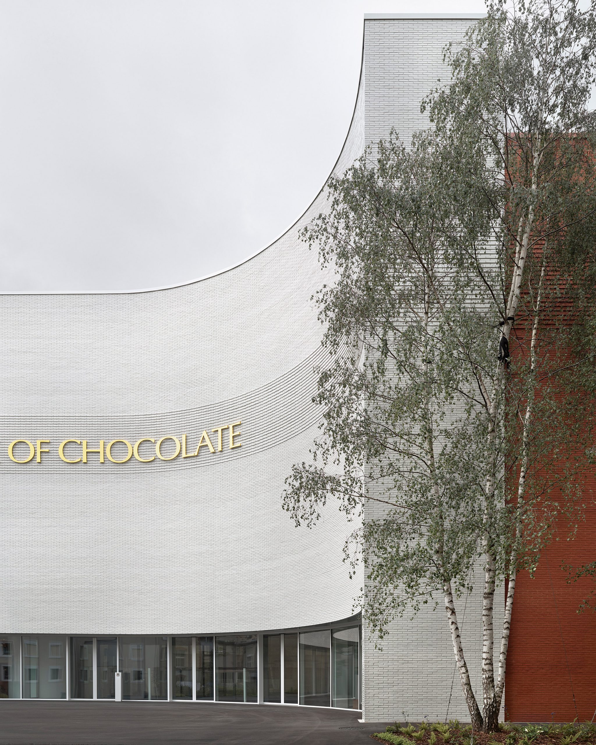 Lindt Home of Chocolate by Christ & Gantenbein facade