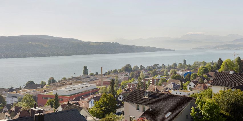 Lindt Home of Chocolate by Christ & Gantenbein in Kilchberg on Lake Zurich