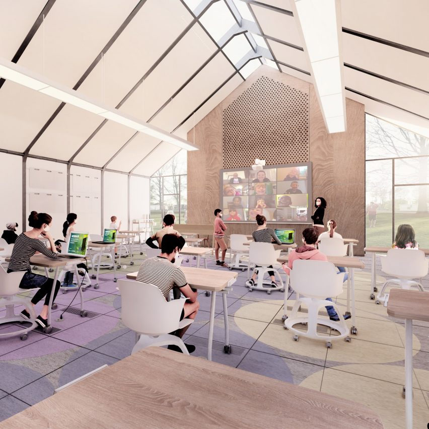 SOM unveils modular School/House classrooms in response to coronavirus
