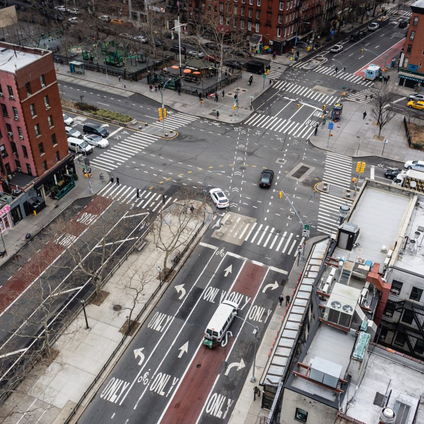 Intersection in New York City