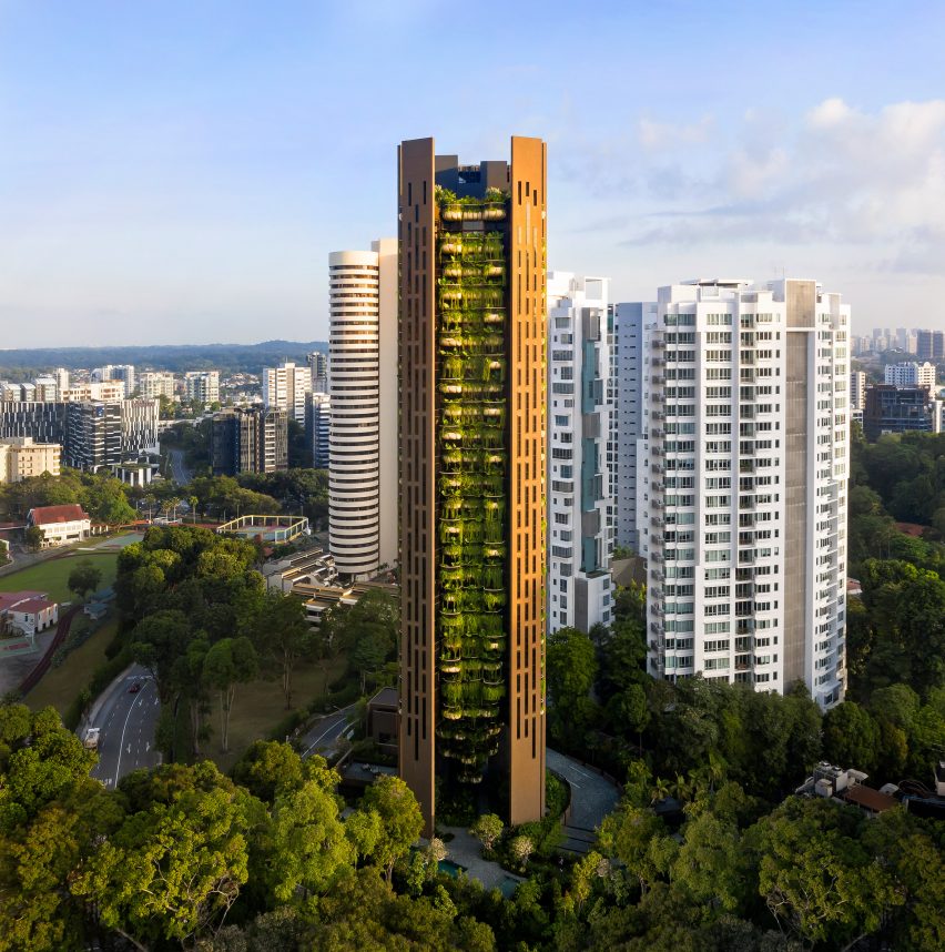 EDEN skyscraper in Singapore by Heatherwick Studio