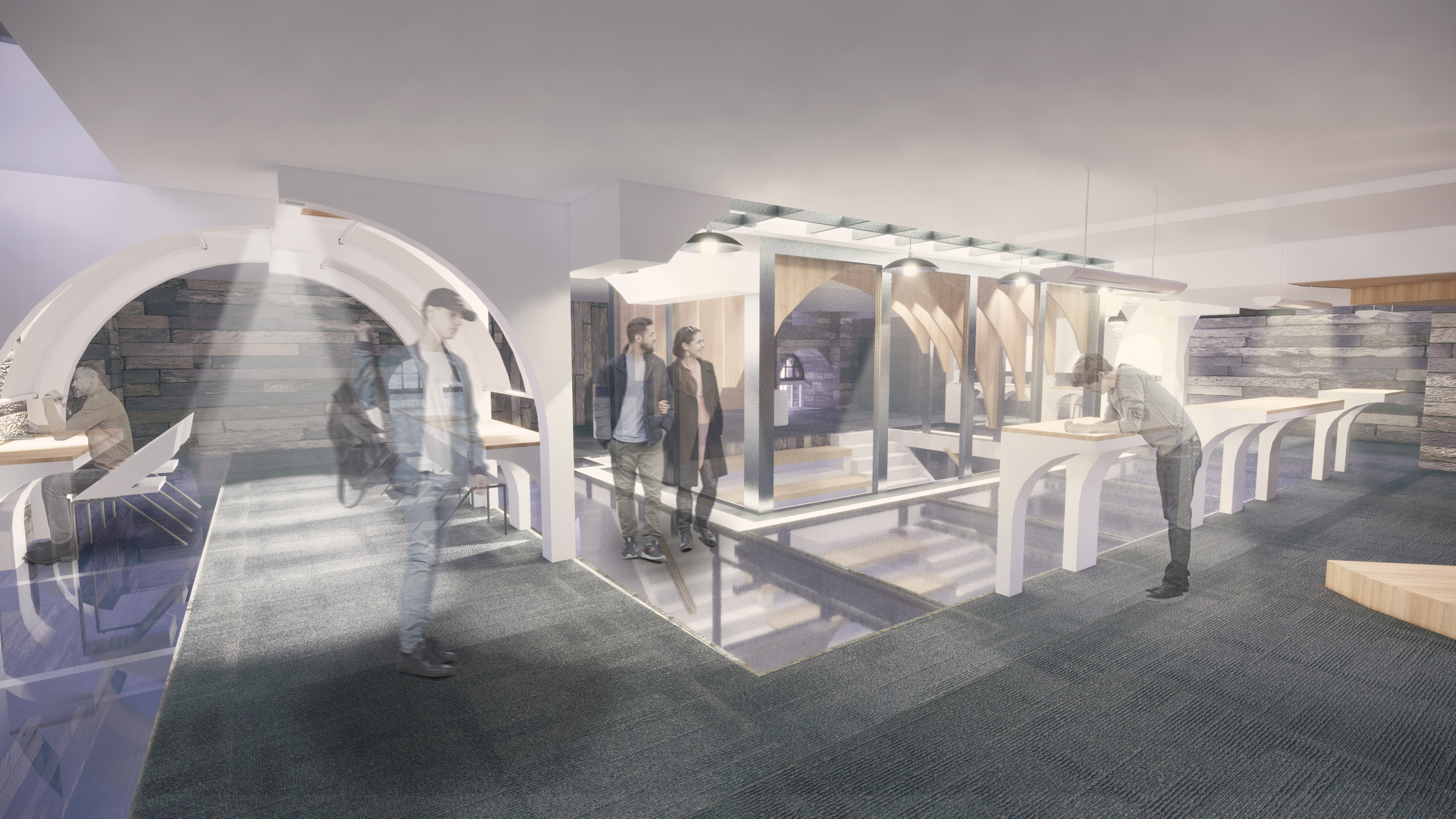 ECA's interior design students imagine cultural centres for Edinburgh