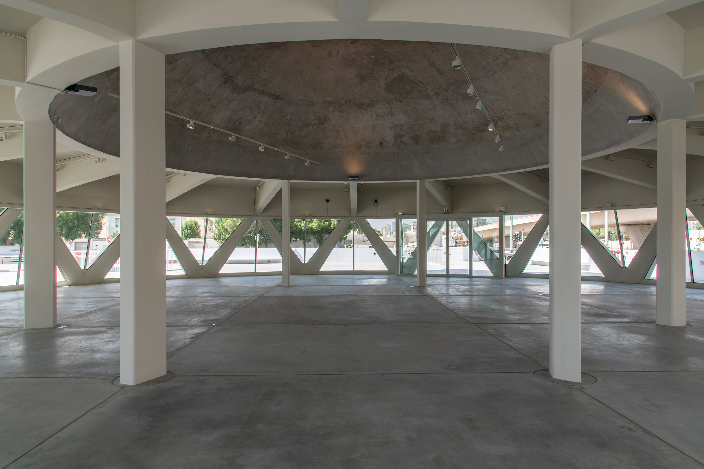 Concrete dome in Sharjah