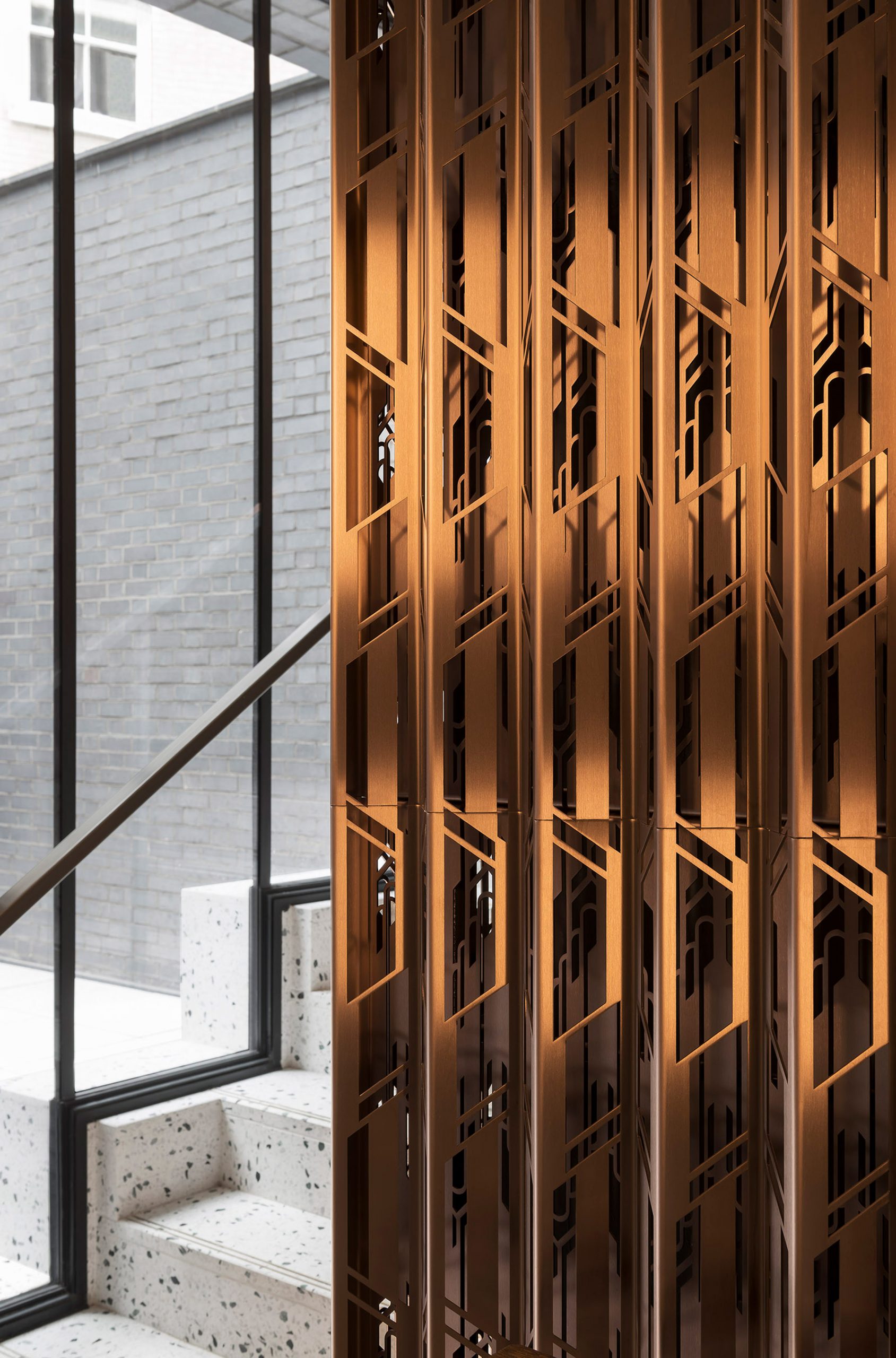 Bureau de Change inserts bronze lift into The Gaslight building in London