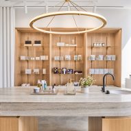 Goop headquarters by Rapt Studio includes a product showroom