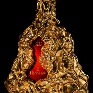 150th anniversary Hennessy XO cognac bottle by Frank Gehry