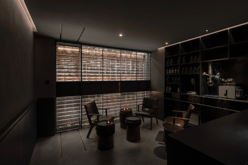 Atelier XY designs dark interiors for J Boroski bar