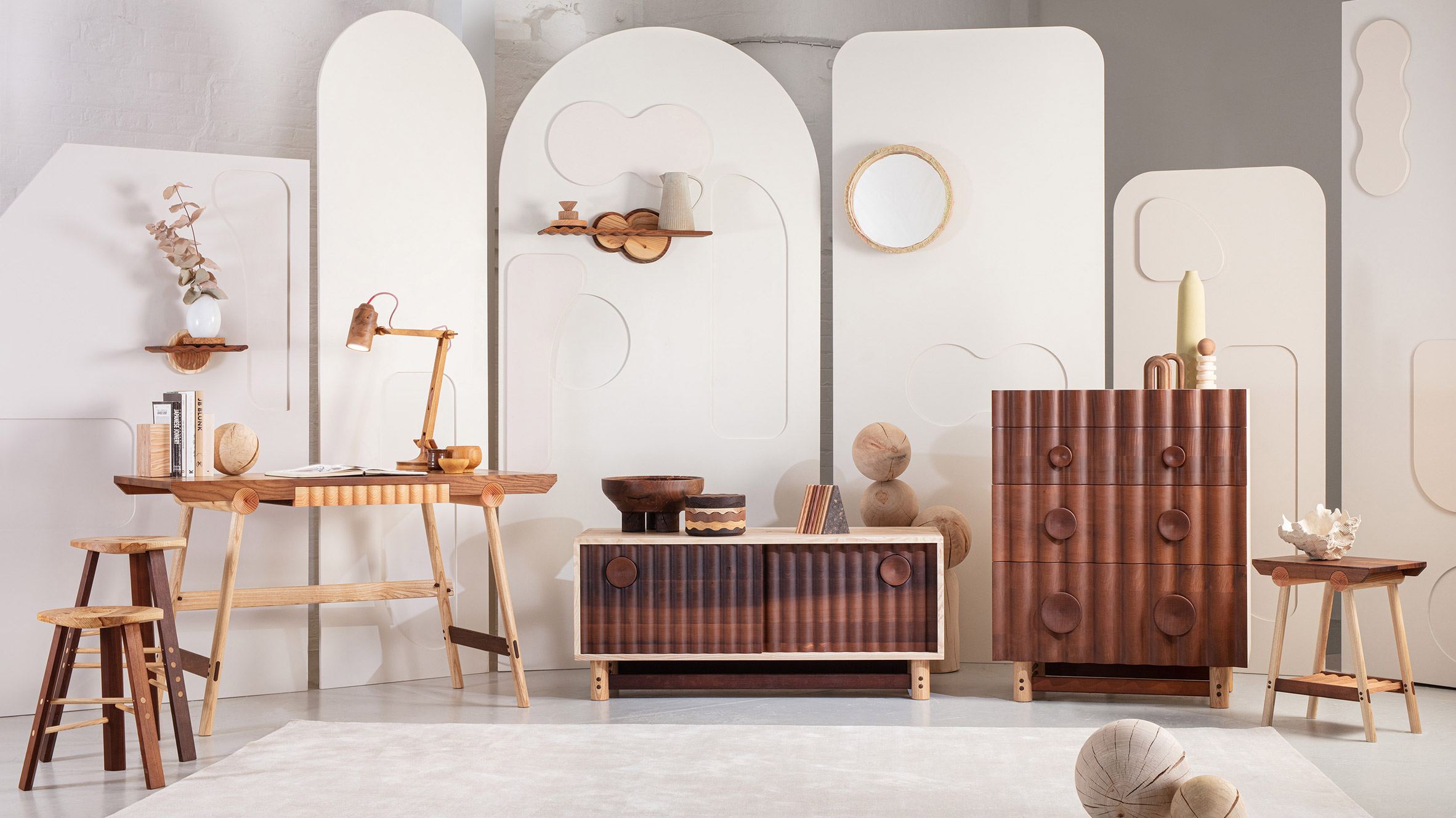 Jan Hendzel Studio's Bowater collection made using British hardwood