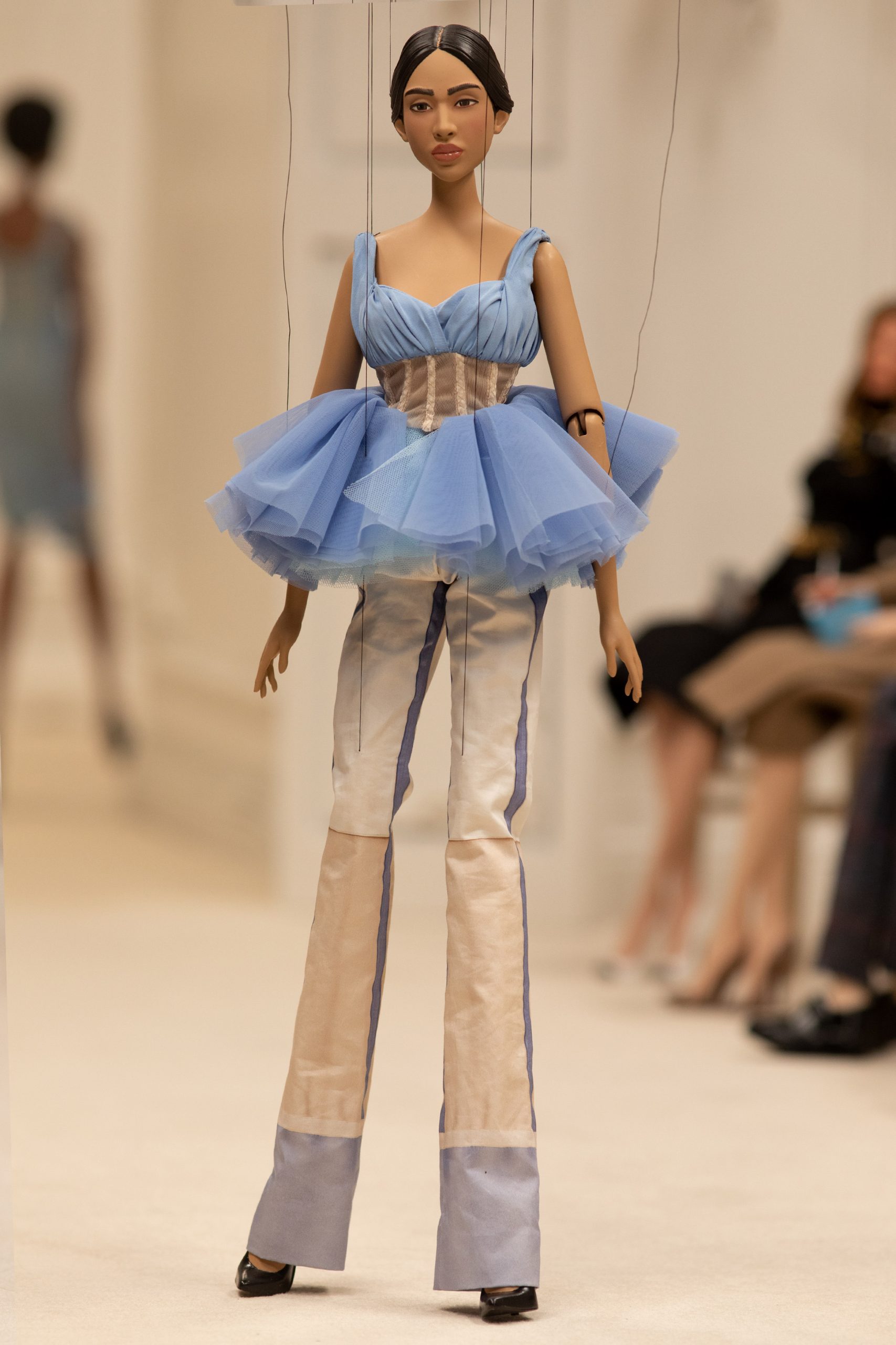 Puppets Made From Pre-Loved Clothing Strut The Catwalk In Debut