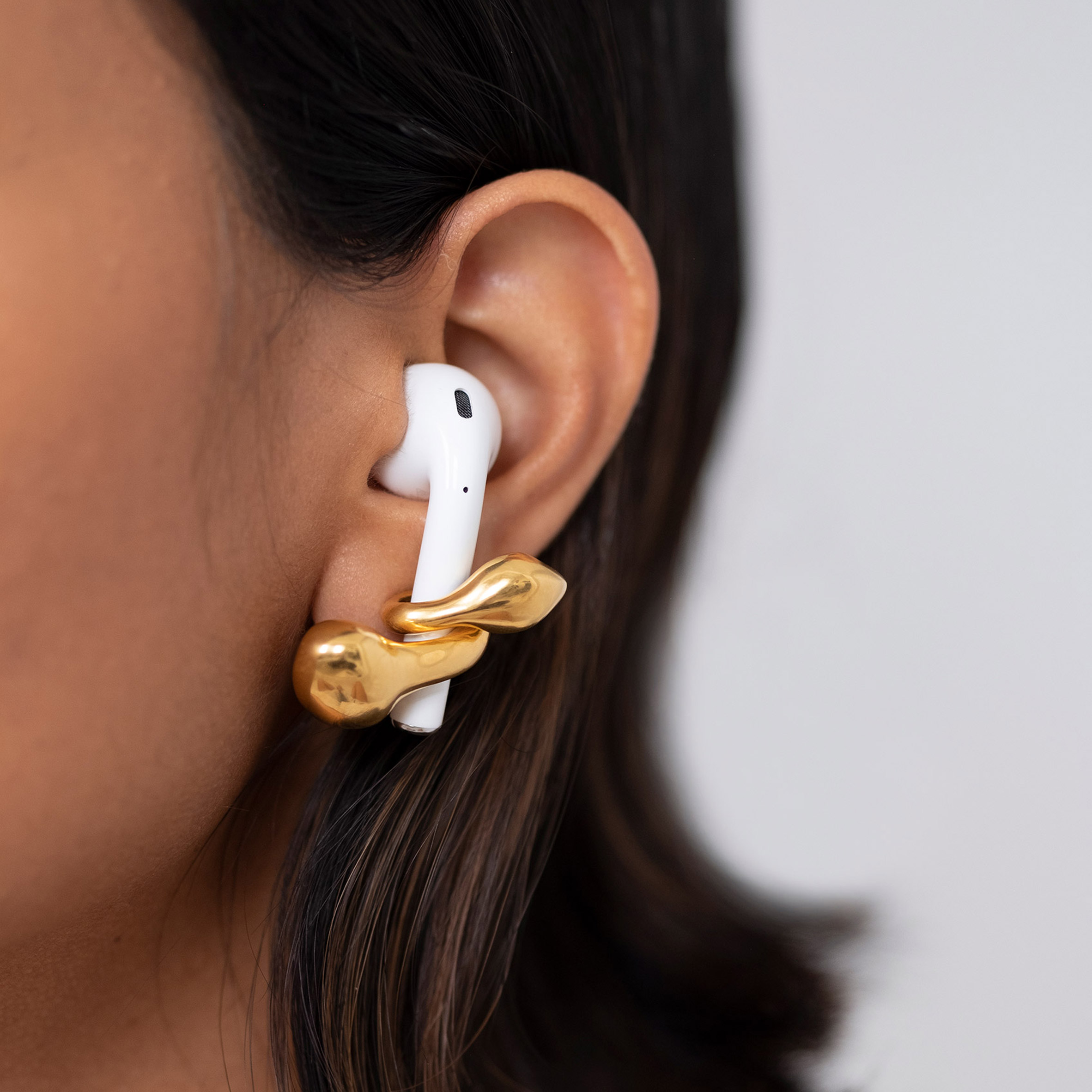 Glittery Strawberry Loop Earplug/airpod Holder Earrings - Etsy in 2023 |  Etsy earrings, Glittery, Earrings
