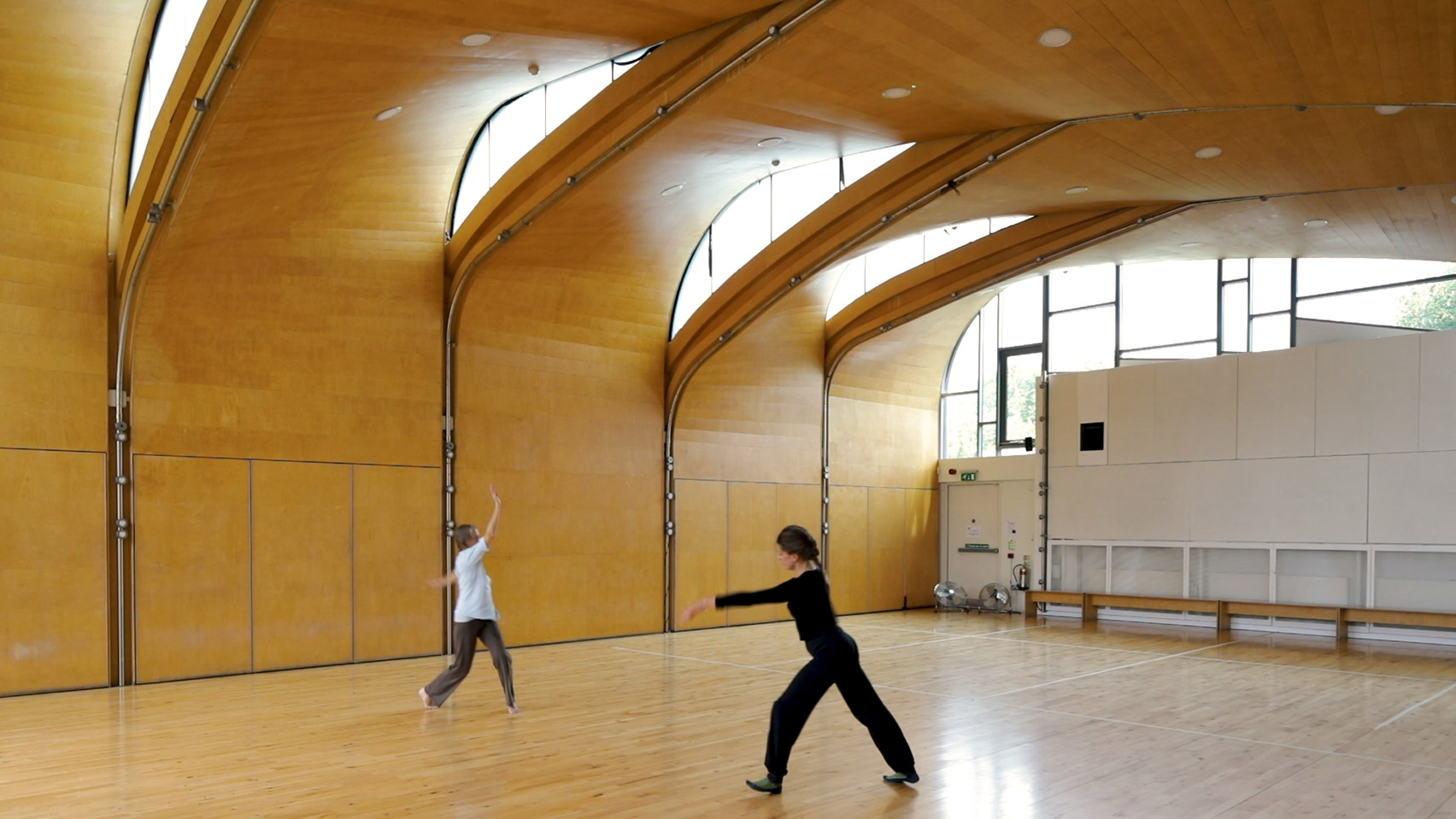 Undulating roof of Siobhan Davies Dance Studio echoes movements of its users