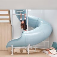 Ten playful interiors with slides at their centres