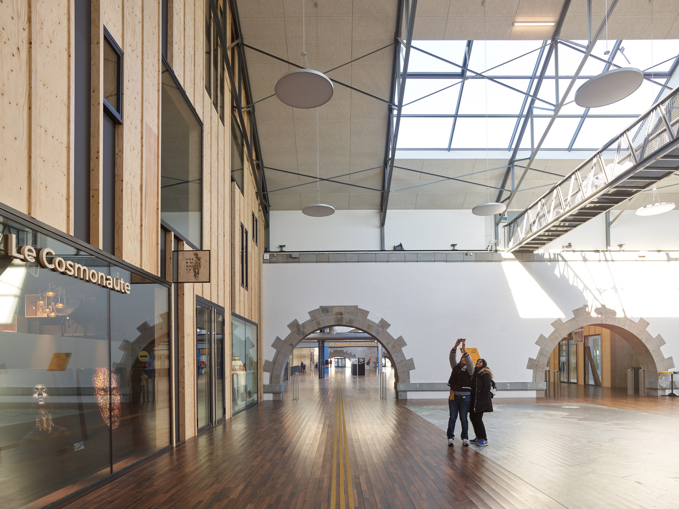 Interior view of Ateliers des Capucins by Atelier L2