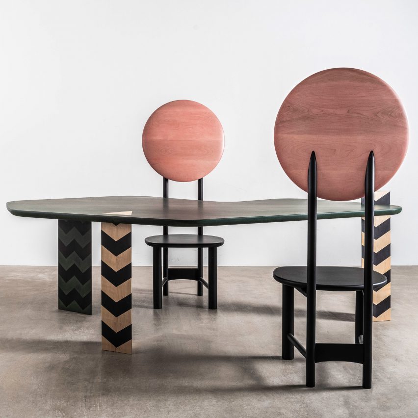 Connected virtual exhibition sees nine designers craft carbon-negative furniture from hardwoods