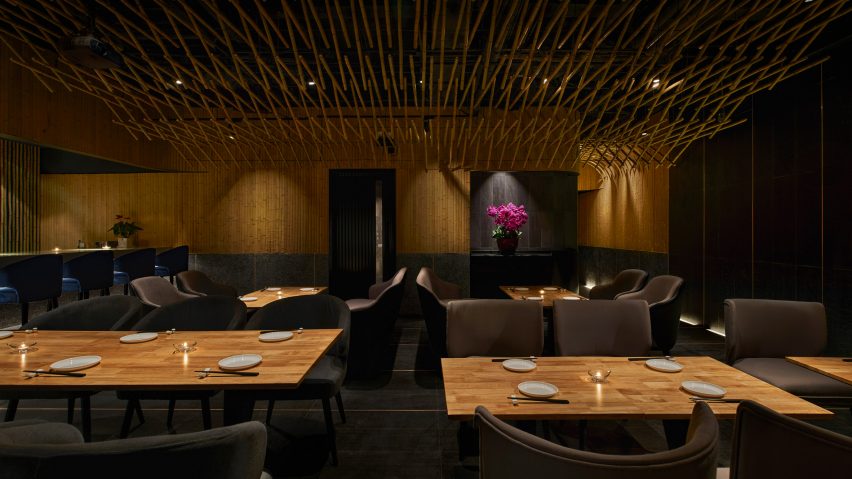 The Dongshang bar in Beijing by Imafuku Architects