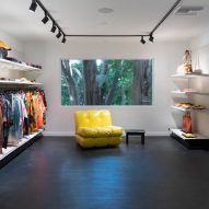 Interiors of Dries Van Noten's first US store in Los Angeles