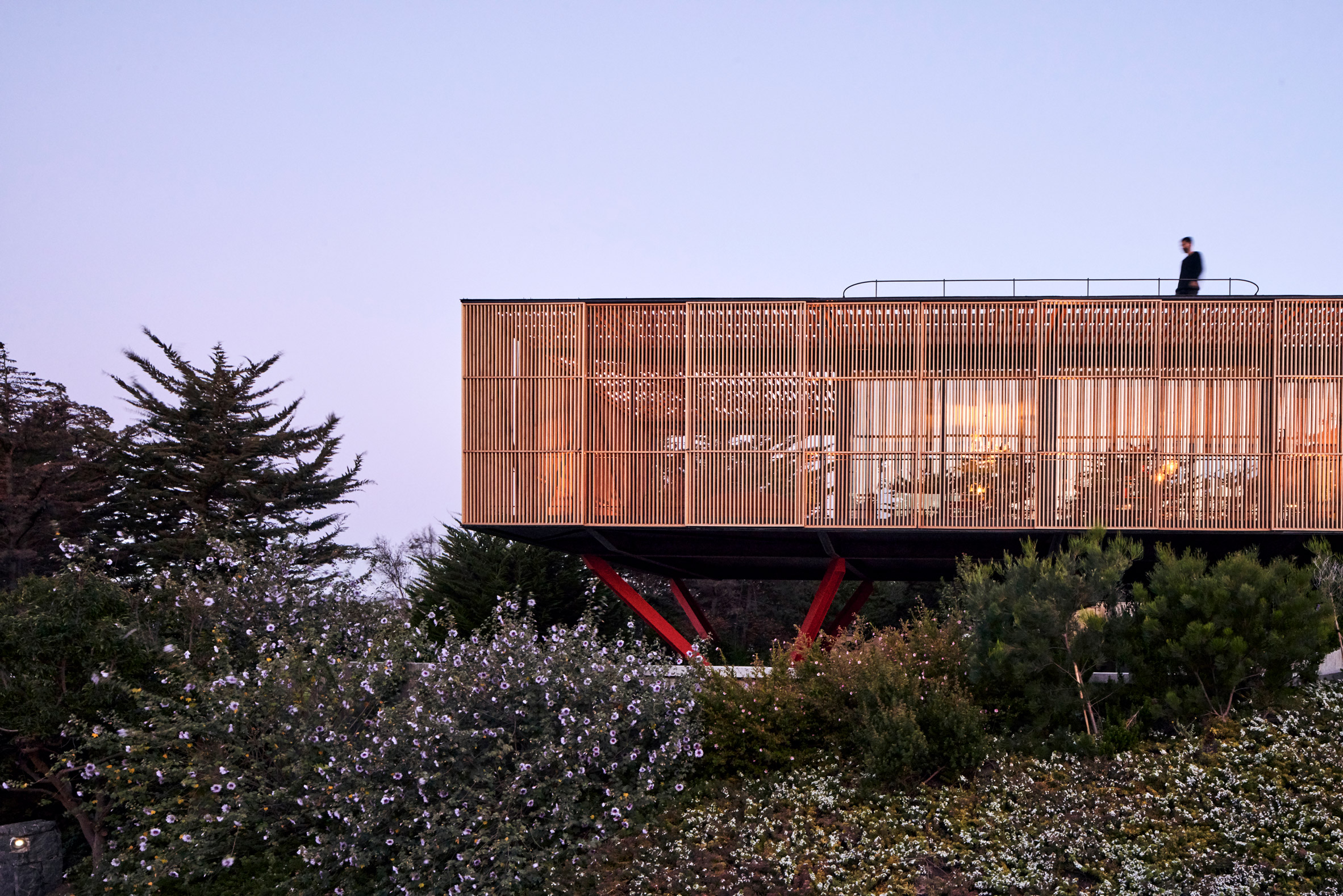 Exterior of Engawa House by Santiago Valdivieso and Stefano Rolla