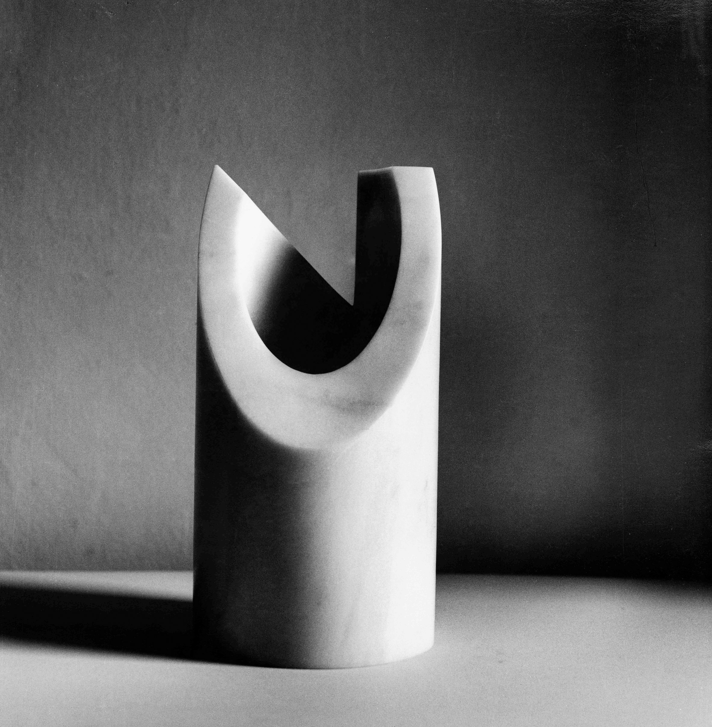Marble vase from the Paros series for Danese Milano, 1964