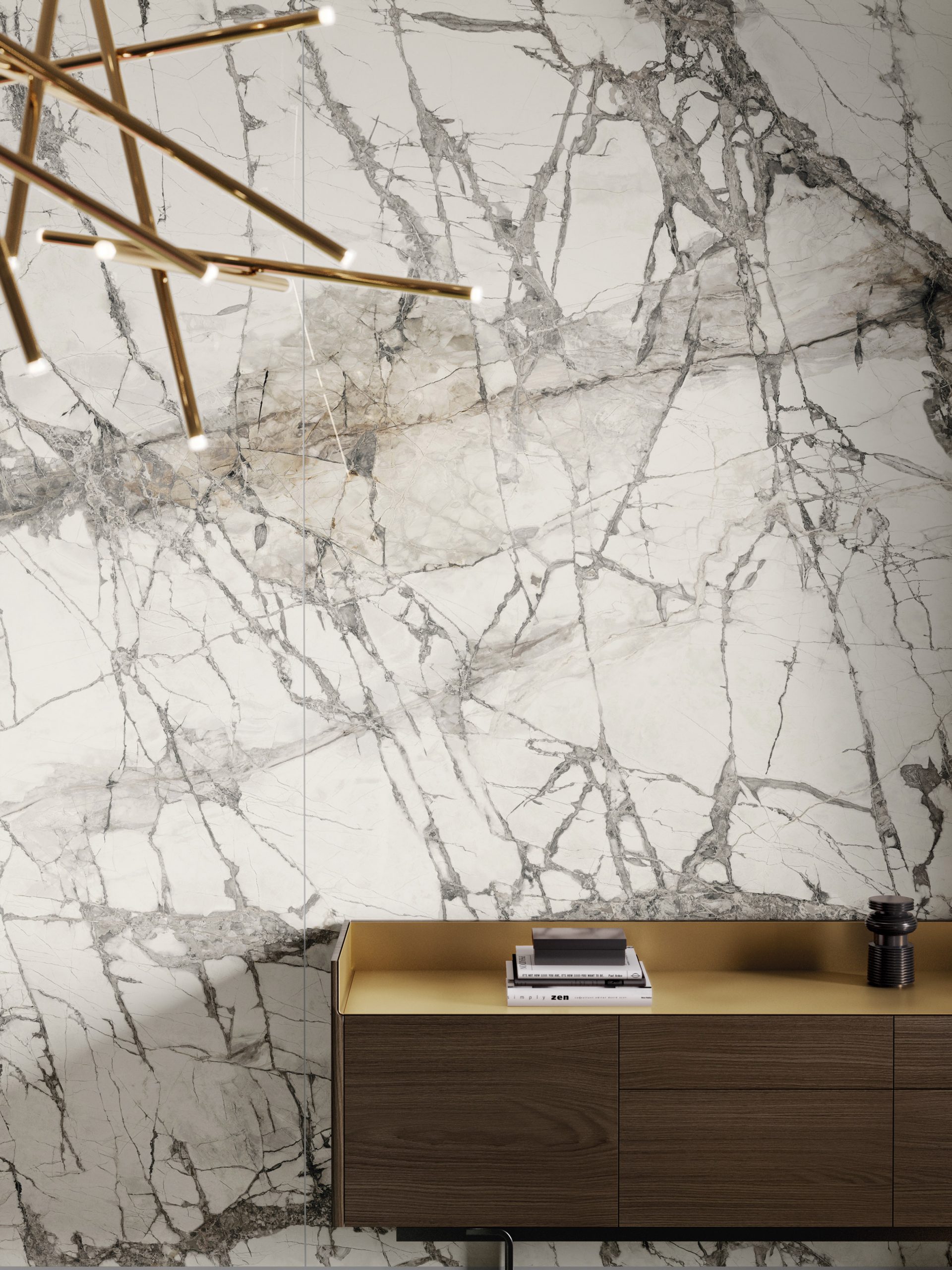 Calacatta Grey from Fabbrica Marmi e Graniti's MaxFine tile range