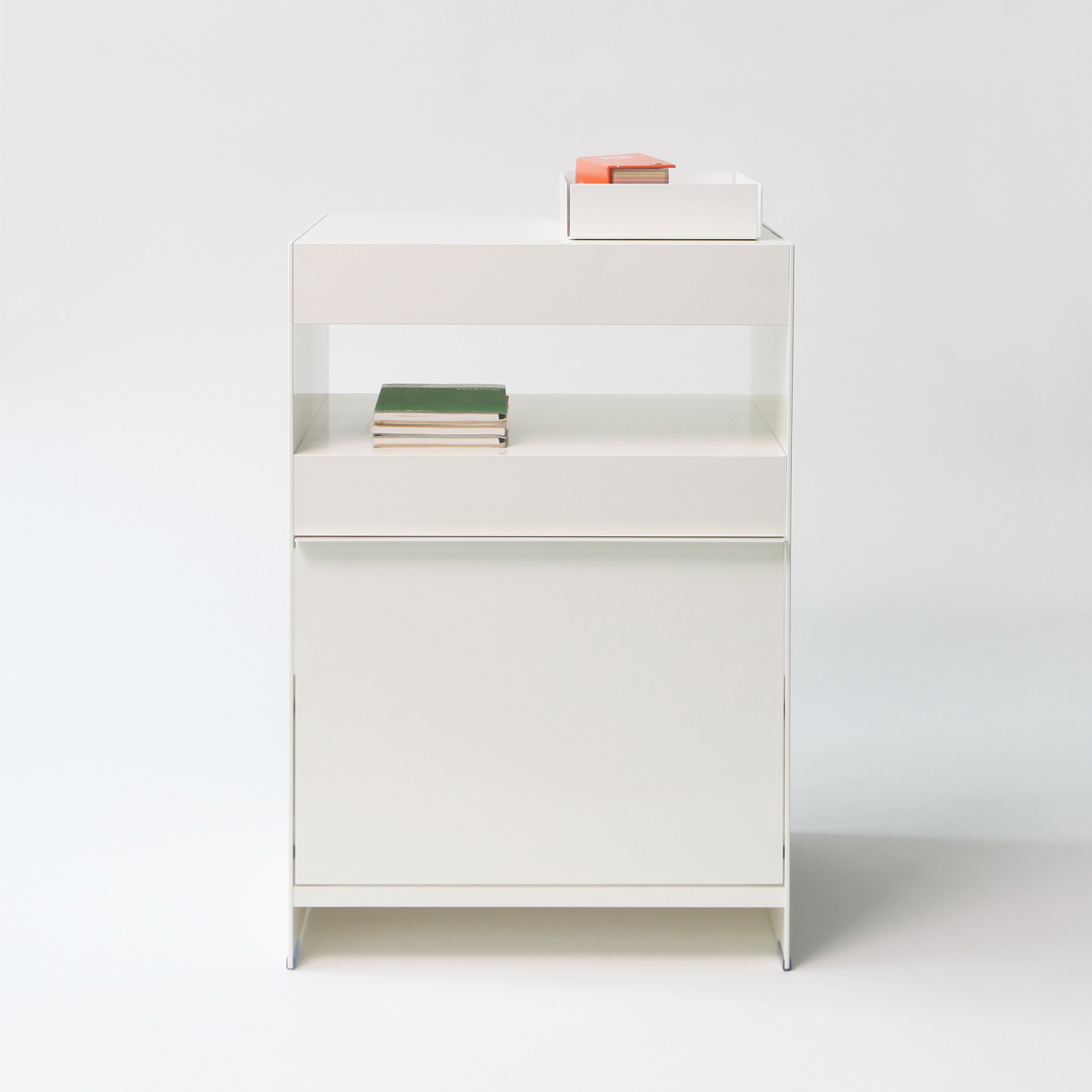 Large side table from ON&ON's freestanding shelving system