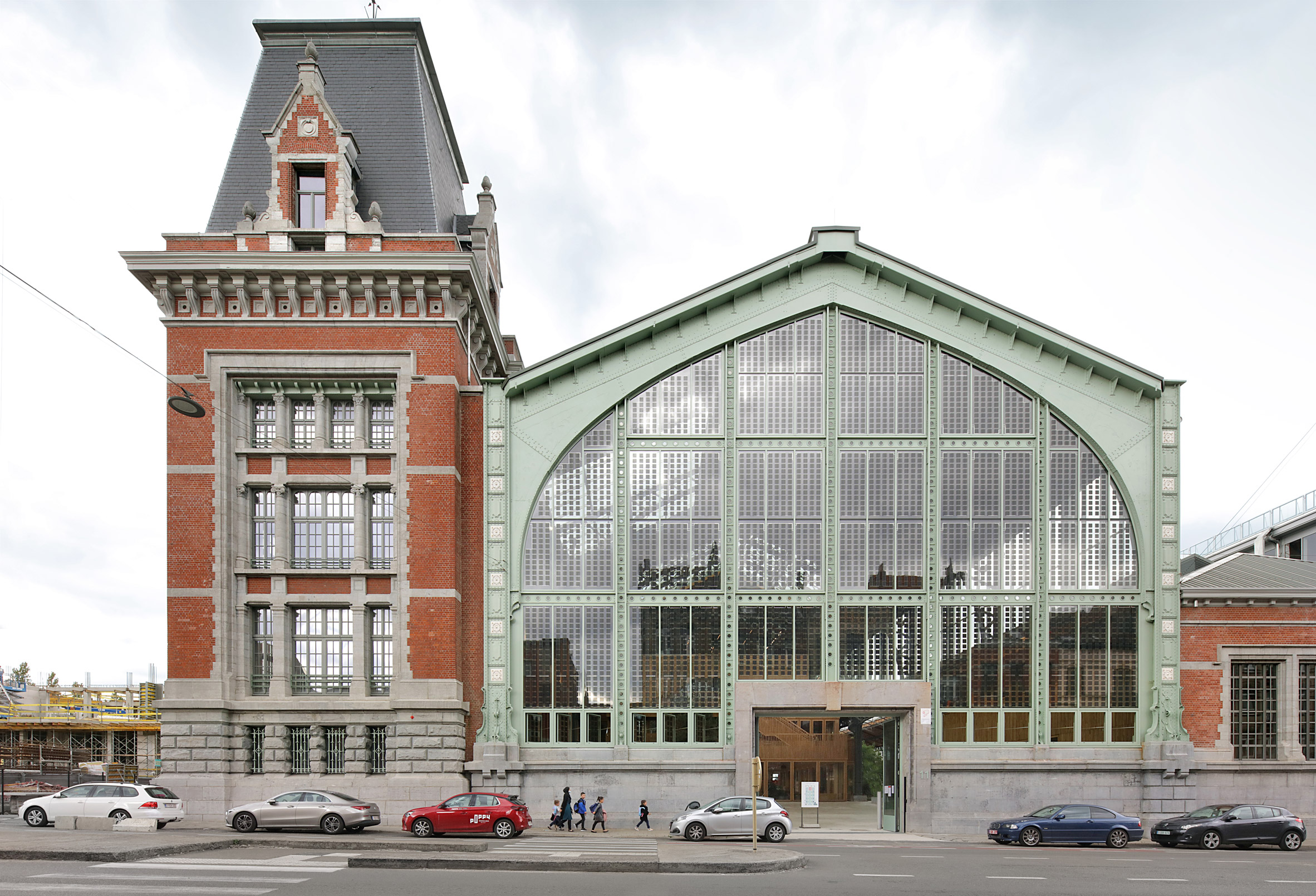 Gare Maritime CLT conversion by Neutelings Riedijk Architects in Brusselsa