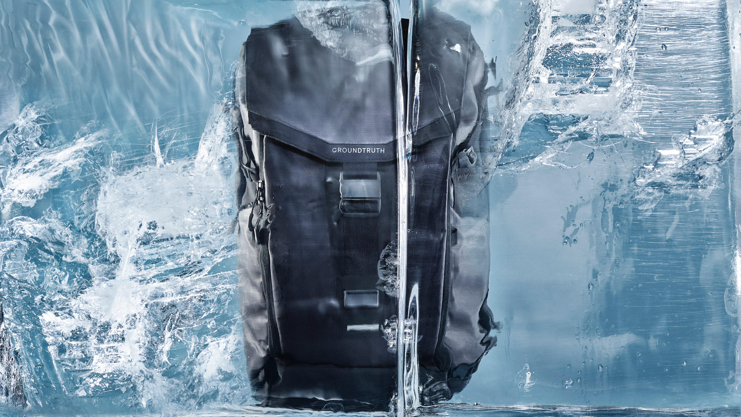 RIKR is a recycled plastic backpack by Groundtruth that can withstand Arctic conditions