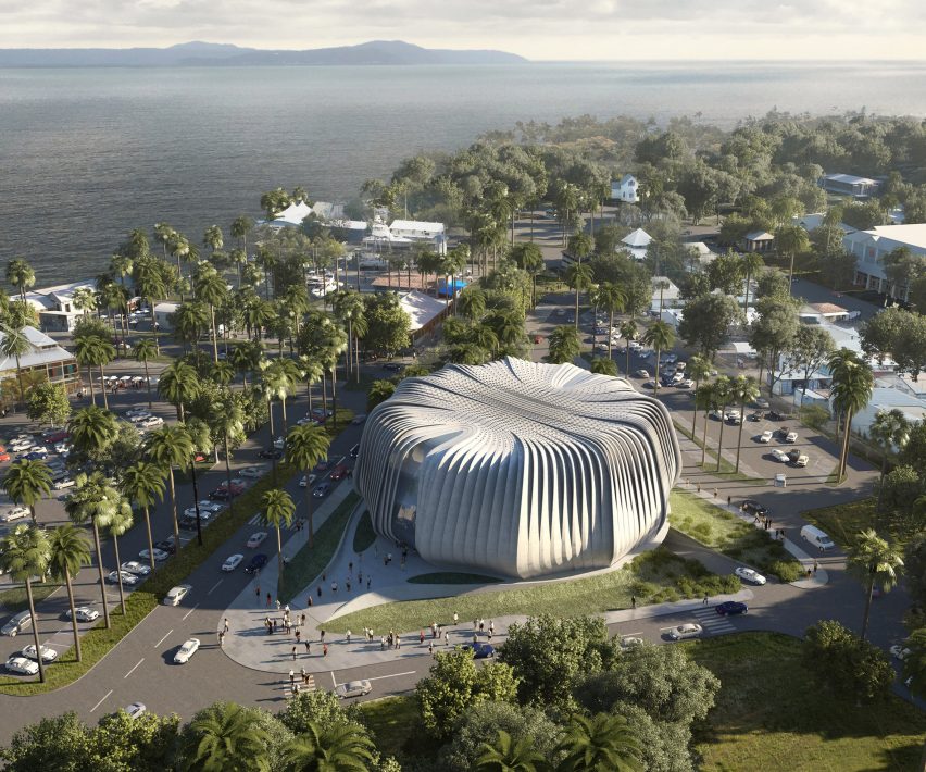 Contreras Earl Architecture designs "living ark" for coral conservation near Great Barrier Reef