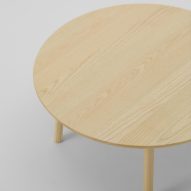 Fugo coffee table by Jasper Morrison for Maruni