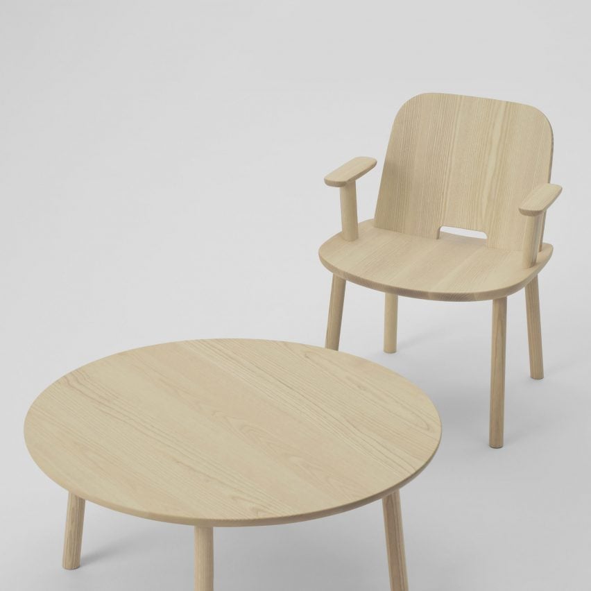 Fugu furniture collection by Jasper Morrison for Maruni