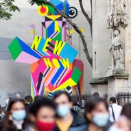 A New Now installation by Morag Myerscough in Paris