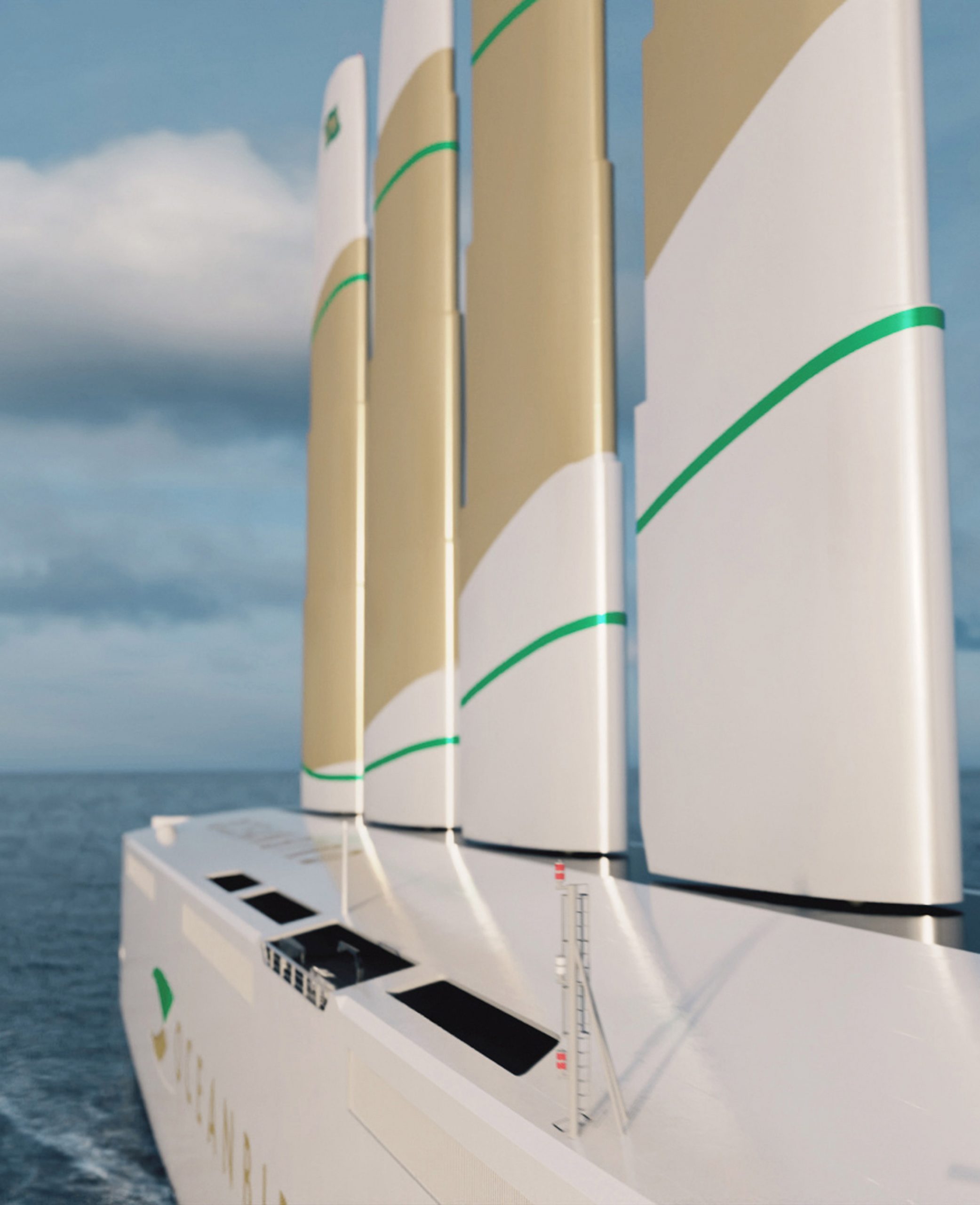 Oceanbird will be the world's largest wind-powered vessel