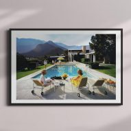 Framed print of Poolside Glamour by Slim Aarons