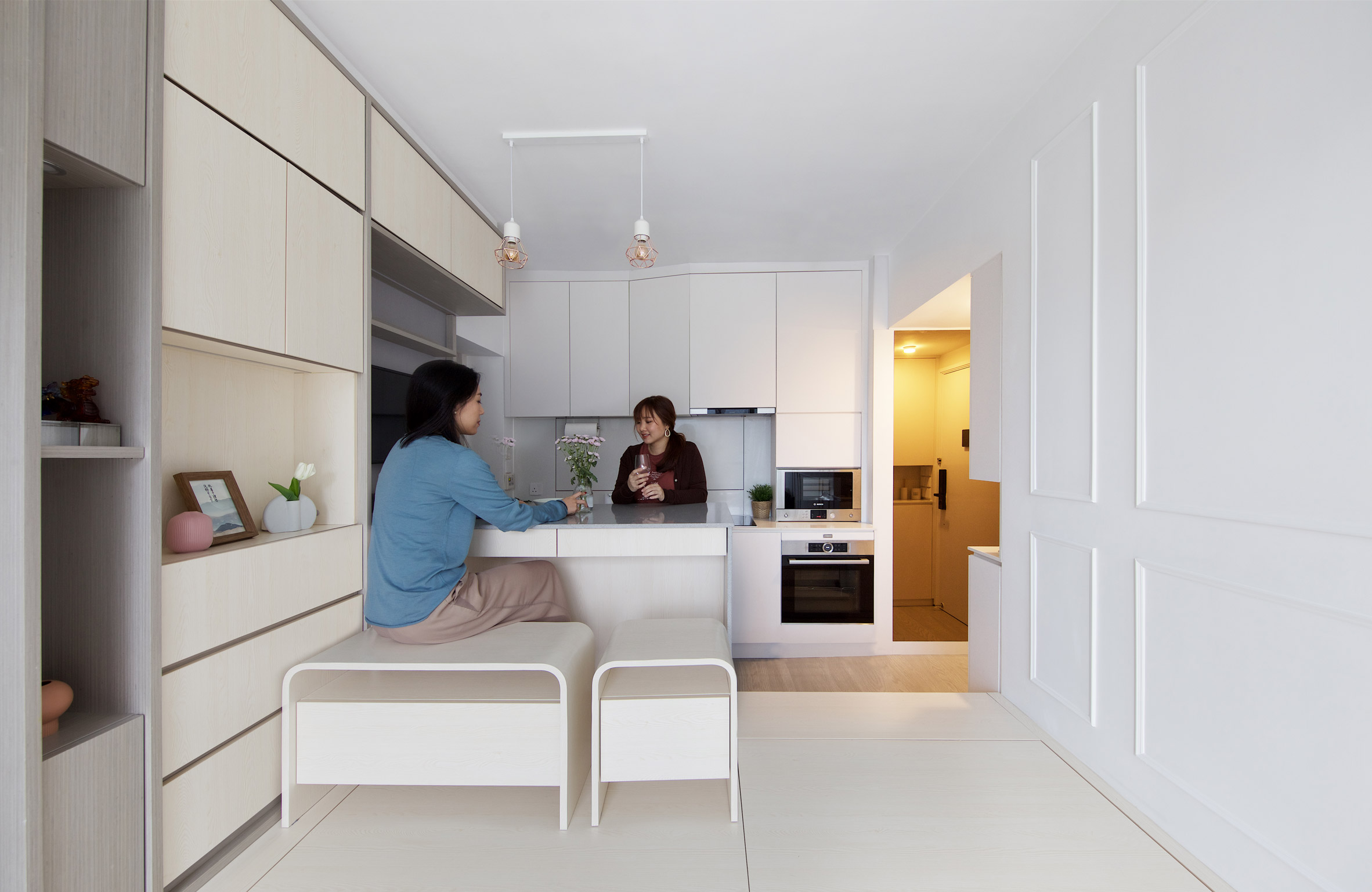 Kitchen Smart Zendo by Sim-Plex Design Studio in Hong Kong