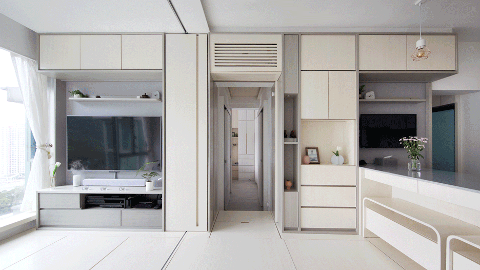 Sim-Plex Design Studio creates a four bedroom smart home in Hong Kong