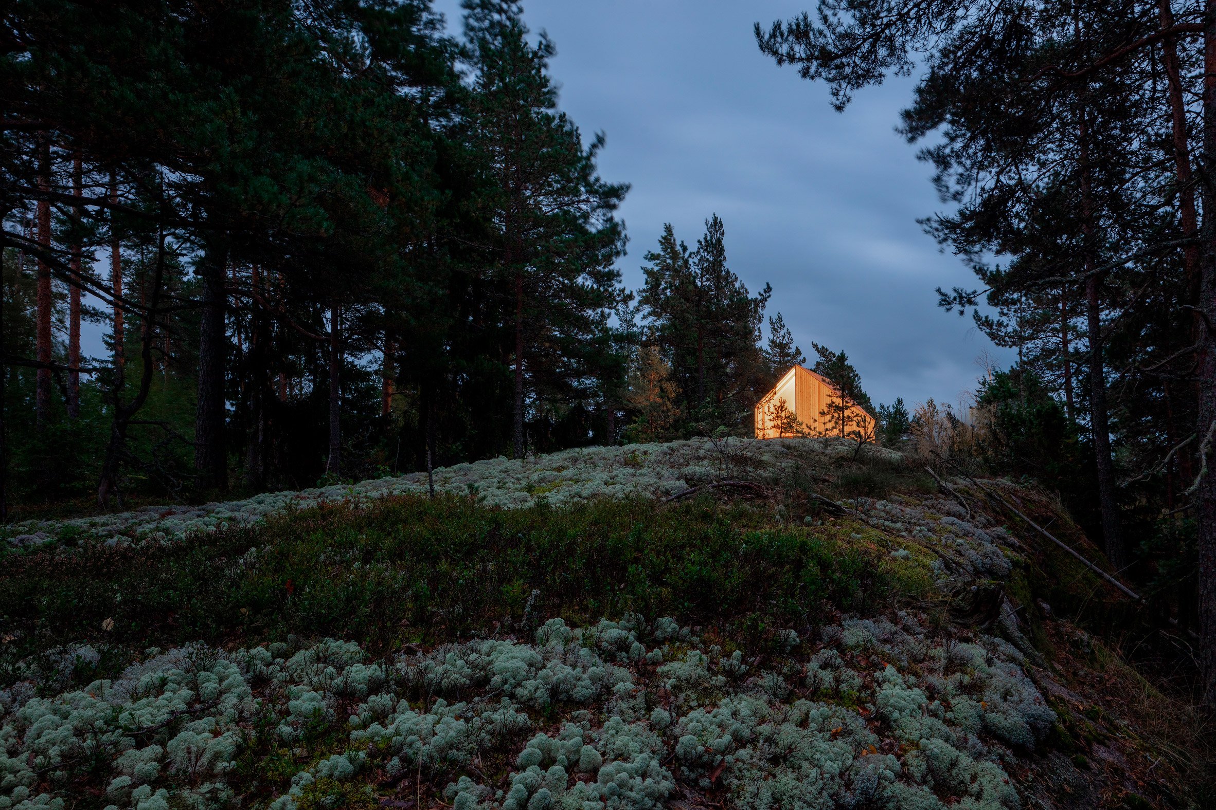 Space of Mind is a modular cabin designed to be built anywhere