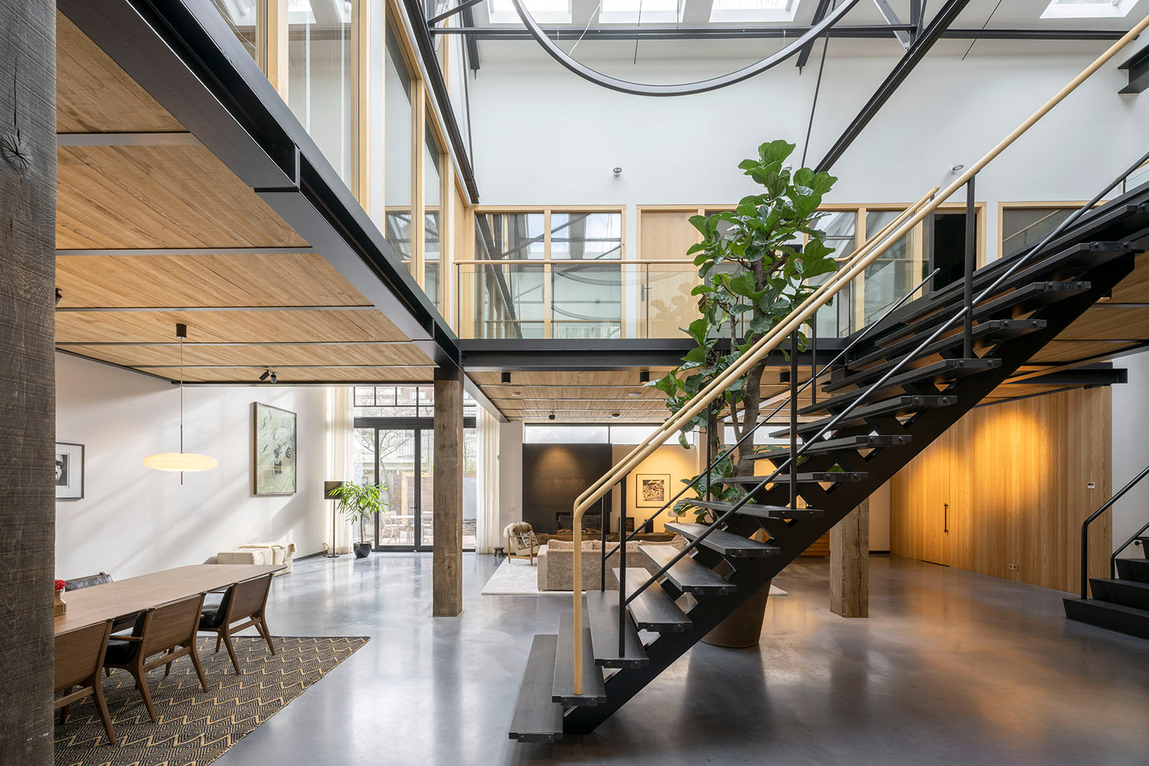 Inside of The Gymnasium apartment by Robbert De Goede