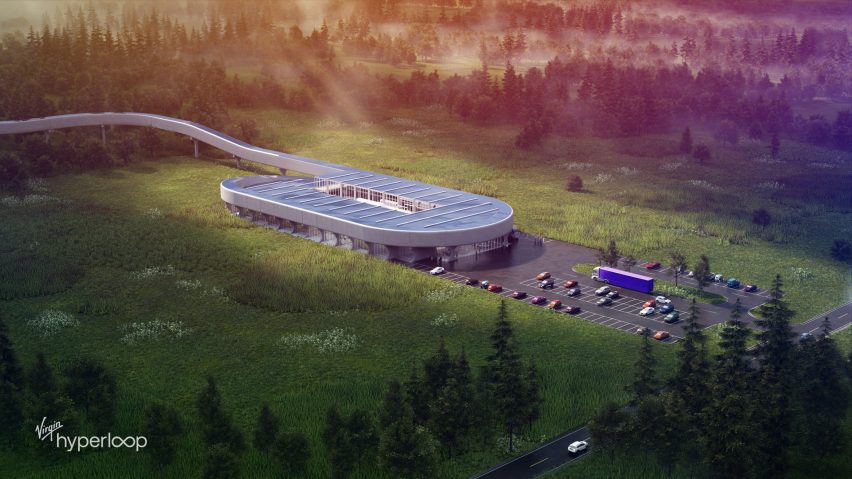 BIG design Virgin Hyperloop Certification Center for West Virginia