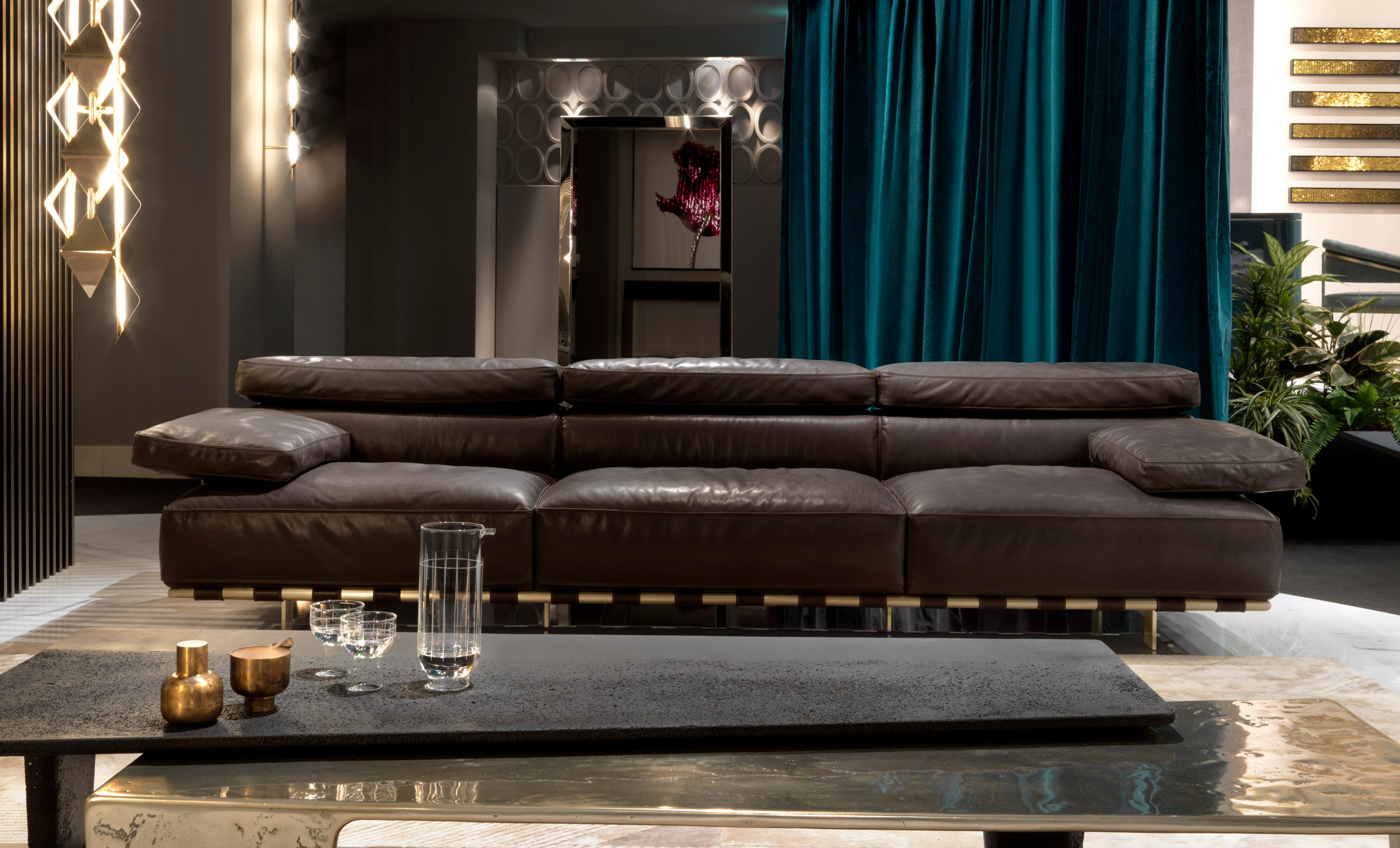 Mauro Lipparini's Montparnasse sofa from from the Beauty collection