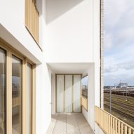 Interior of Zellige housing in Nantes, France, by Tectône and Tact Architectes