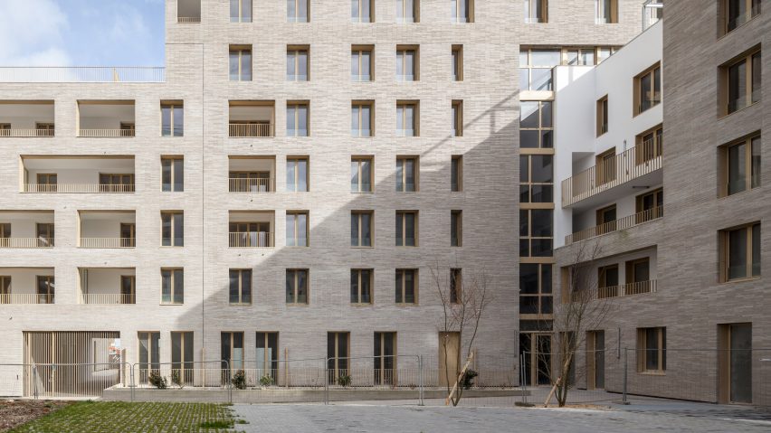 Zellige social housing in Nantes