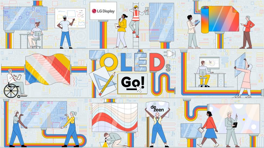 OLEDs Go! design competition illustration by Sam Peet