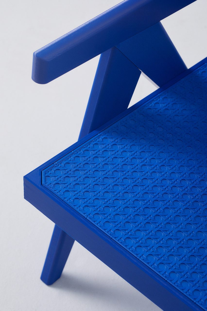 3D-printed chair