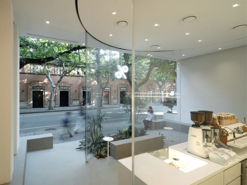 Interior of % Arabica West by BLUE Architecture studio