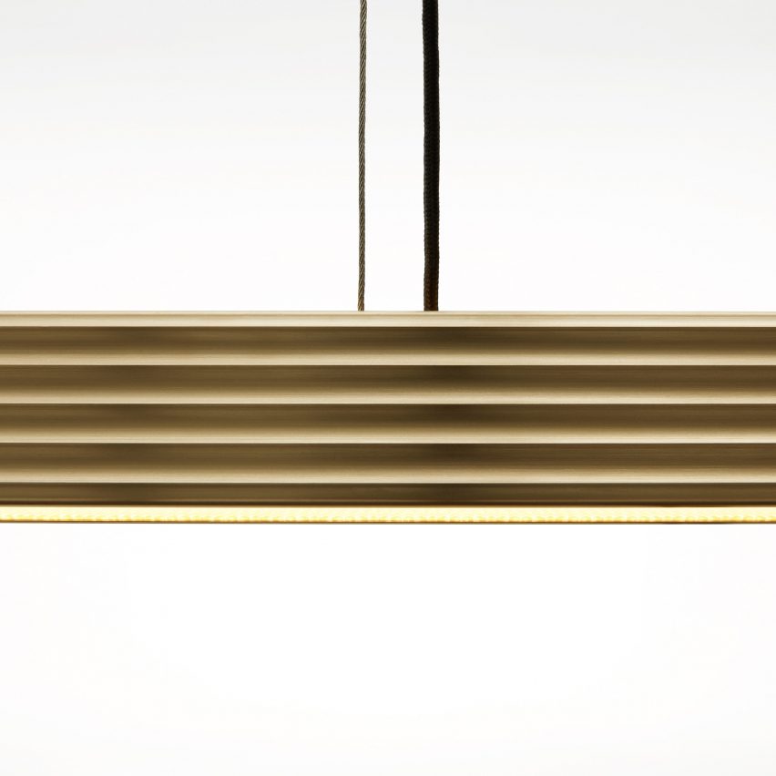 Capital pendant light by Archier