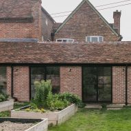Exterior of Farley Farmhouse by Emil Eve Architects