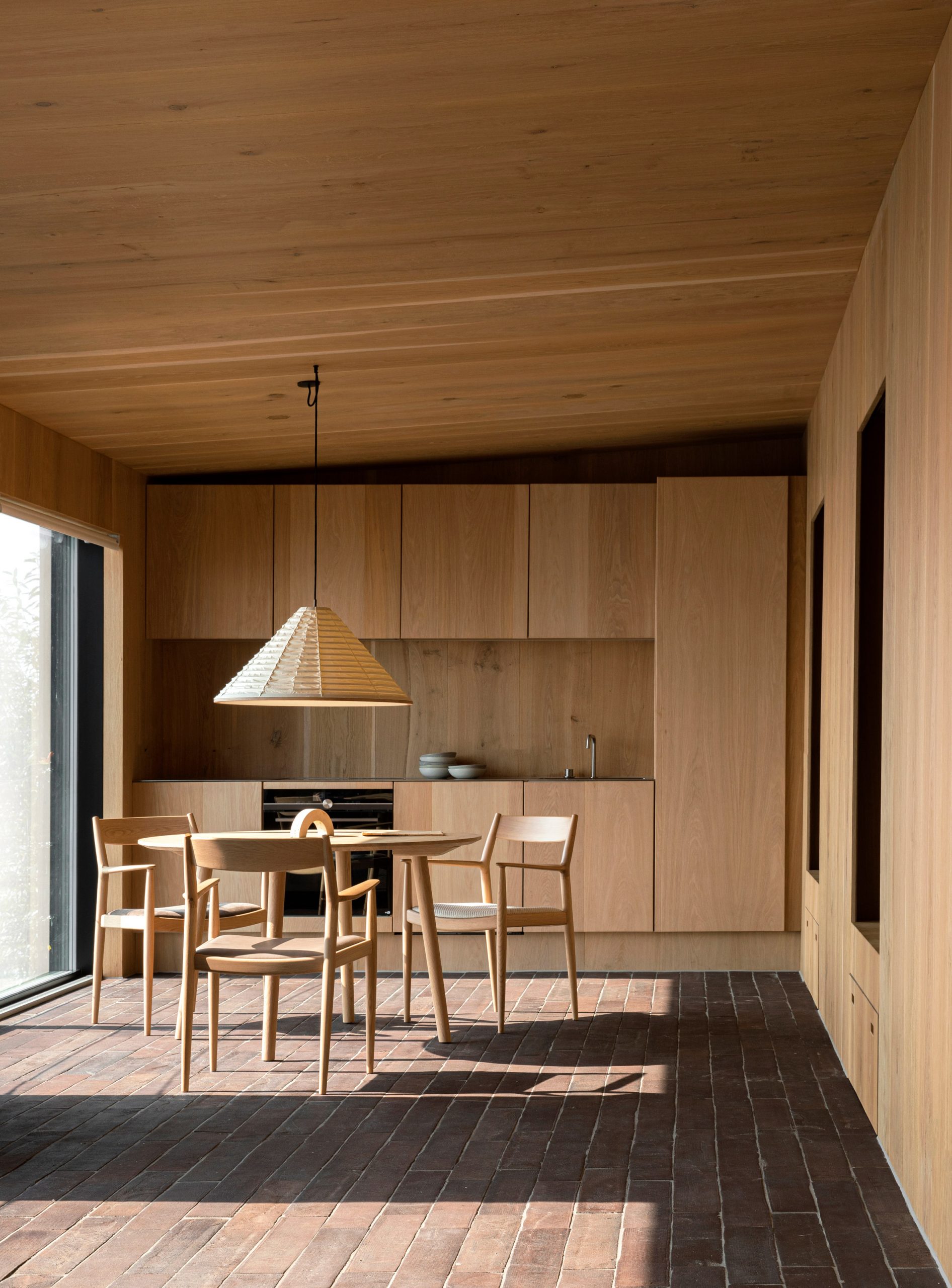 Interior of Fjord Boat House, Denmark, by Norm Architects