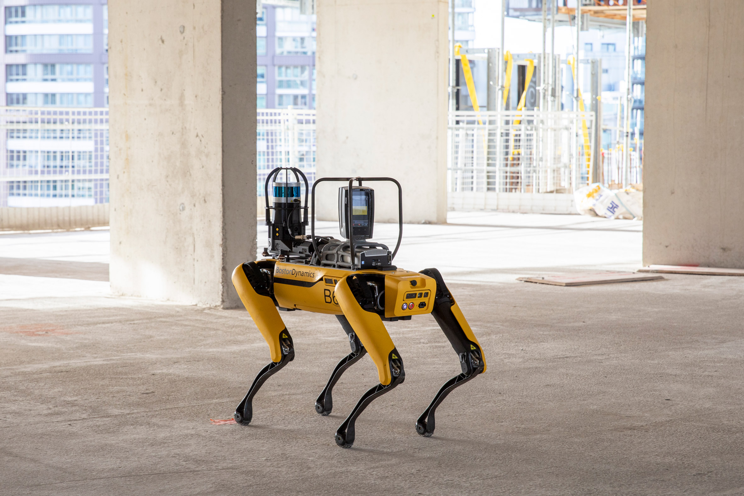 Boston Dynamics and Foster + Partners collaborated to use Spot the robot
