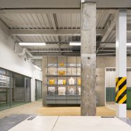 Freitag store in Kyoto has industrial interiors