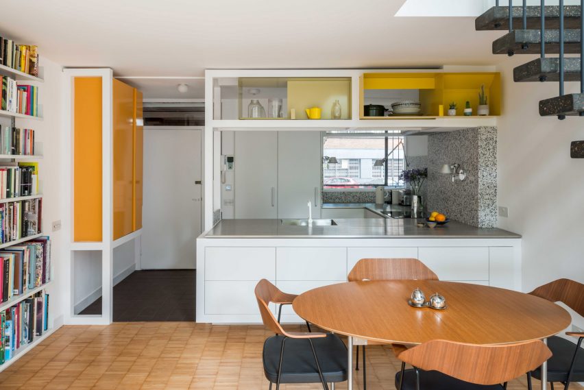 Kitchen in Golden Lane flat by Archmongers
