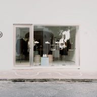 Shop window of Grifo210 boutique by Paritzki & Liani Architects
